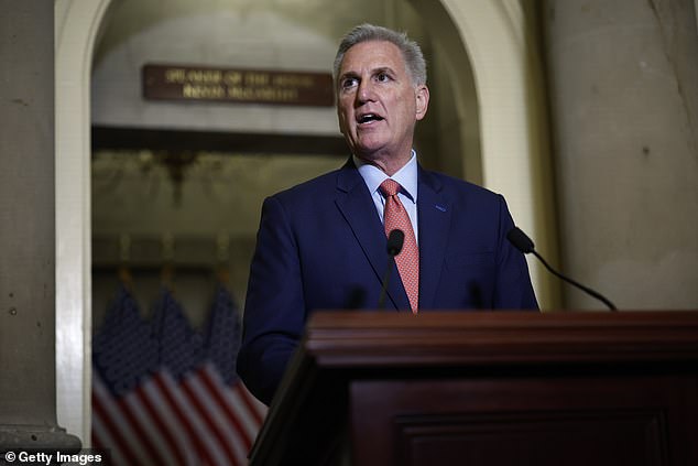 Former House Speaker Kevin McCarthy faced heavy pressure from the right wing of the Republican Party when he called for an impeachment inquiry