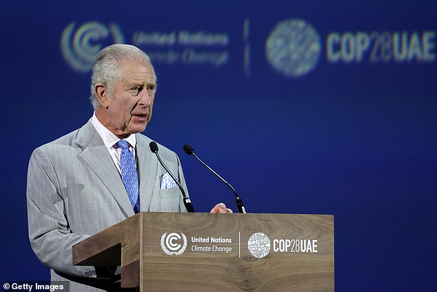 In his speech, His Majesty told delegates: “I pray with all my heart that Cop28 will be a crucial turning point towards real transformational action.”