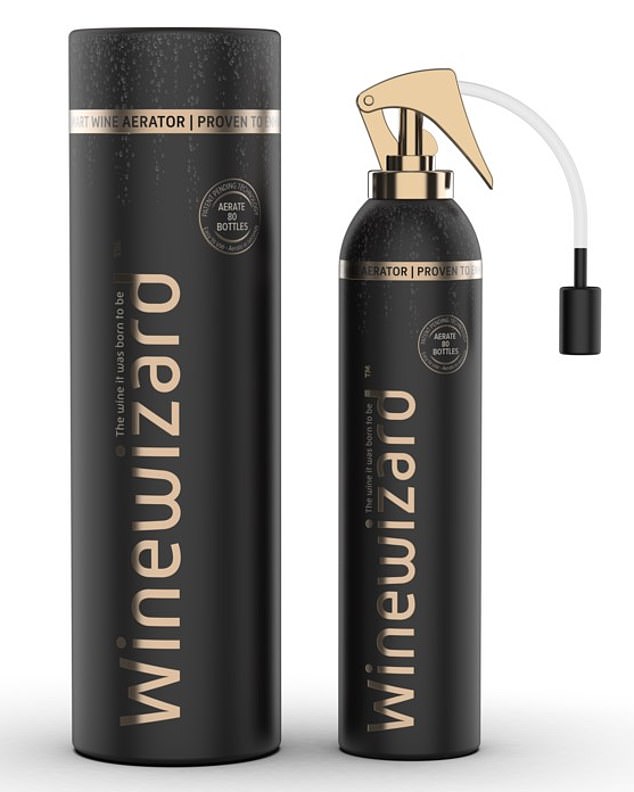 Fully recyclable, Winewizard can treat as many as 80 bottles or approximately 500 glasses of wine before requiring a refill cartridge, meaning each treated wine costs just 12 cents per glass to use