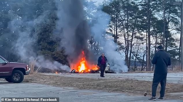 Howard Lee Joe, 60, was killed when his single-engine Beechcraft Bonanza plane crashed in Buford, Georgia, and was set on fire Thursday afternoon