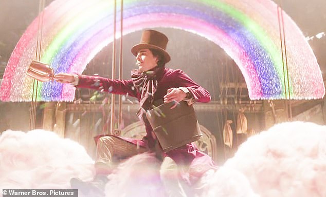 Wonka and its $125 million budget, which has received generally positive reviews from critics, drops on December 15 in the US.