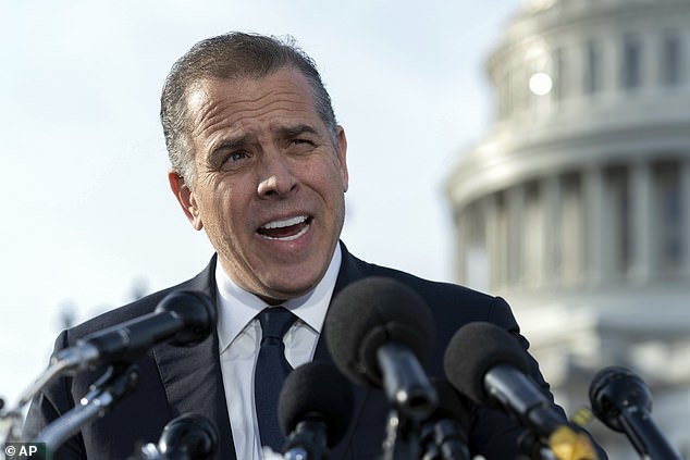 Hunter Biden took the fight to Capitol Hill on Wednesday, accusing Republicans of having 