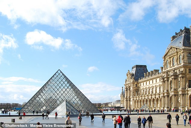 The disturbing conversation took place on metro line 1, with Amanda getting off at Palais Royale Musée du Louvre