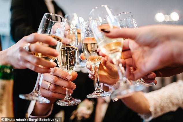 A man has been asked if he was wrong for pulling out of his friend's New Year's Eve wedding at the last minute after finding out there would be no alcohol served (stock image)