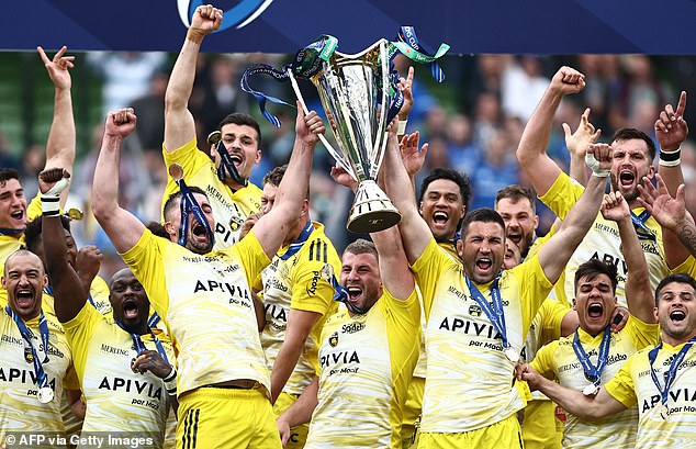 French TOP14 team La Rochelle (above) have won the last two Champions Cup titles
