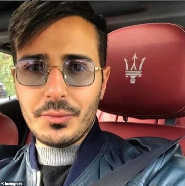 Ms Fjellhoy, 34, is a user experience designer from Norway, and was one of many women fooled into thinking Shimon Heyada Hayut (pictured), from Israel, was the son of a billionaire diamond trader after she met him on Tinder.