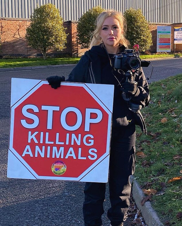 Tarion Partridge (pictured) is a vegan activist who confronts fast food restaurant customers and staff with the meat industry and investigates the farms that supply the meat industry