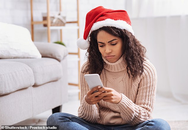 A woman has revealed her Christmas is on the brink of ruin as the holiday falls on a Monday this year (Stock Image)