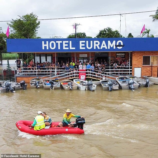 Hotel Euramo, located 155km south of Cairns, has rebranded itself as the Euramo Boat Club as customers turn up in boats