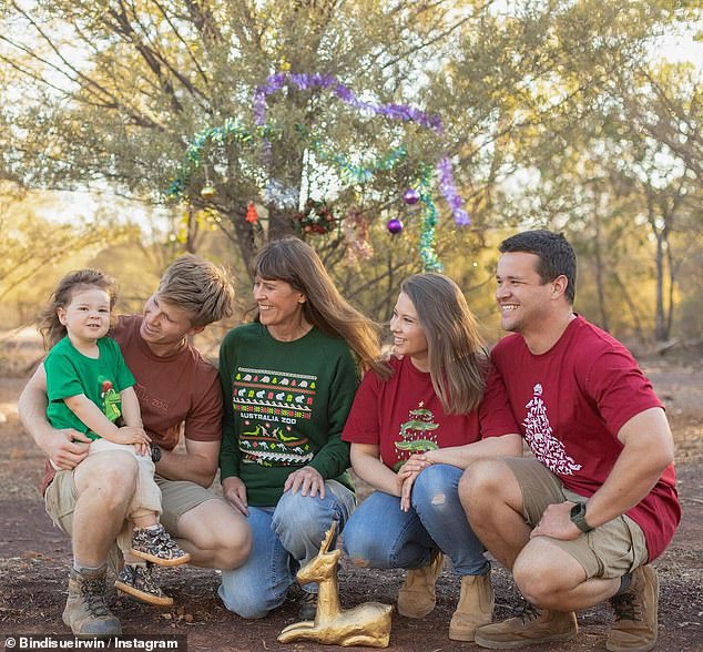 It comes after fans pointed out an adorable detail in Irwin's 2023 Christmas photo as the famous family celebrates the holidays