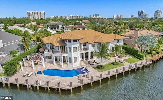 Never-before-seen images have emerged of Lionel Messi's $10.75 million Florida home