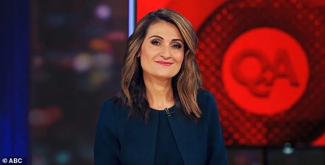 Problematic ABC panel show Q+A returns to screens with new host Patricia Karvalas – pictured – but with a reduced number of episodes from 40 – reduced to 24