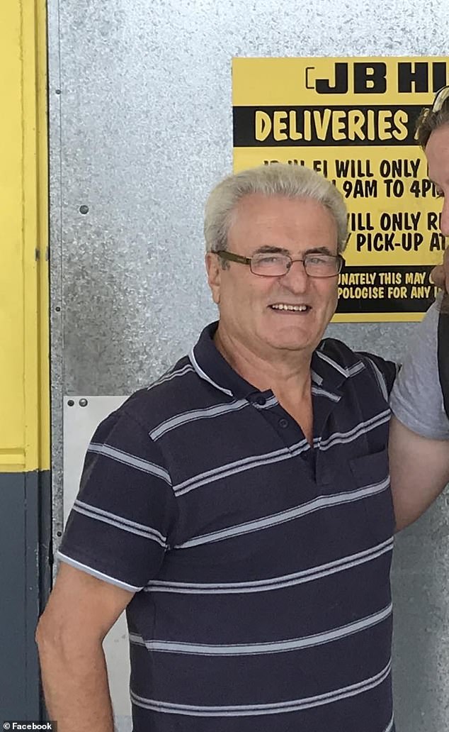 John Barbuto outside the business he founded in 1974 as a modest electronics store in Melbourne's north-west suburbs