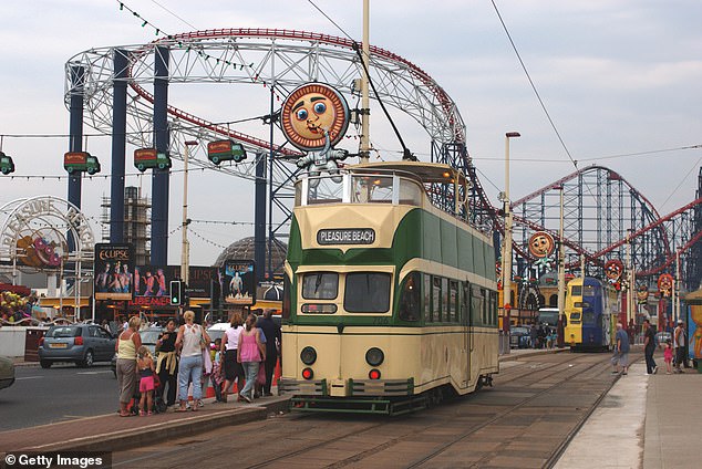 Statistics show that the city where most young people are referred for gender dysphoria is not trendy Islington or Brighton, but working-class Blackpool (pictured)