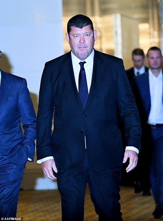 James Packer, 56, (pictured) has denied claims he and his decades-long boyfriend Ben Tilley had a falling out over a woman