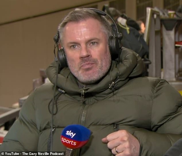 Jamie Carragher argues there is 'something' not right with Liverpool's striker this season