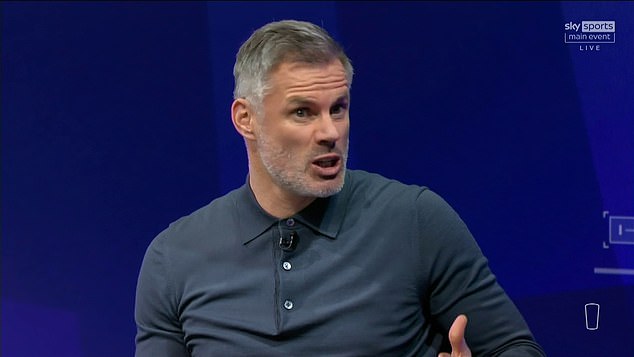 Jamie Carragher has hit back at Pep Guardiola after citing his failure to win the title