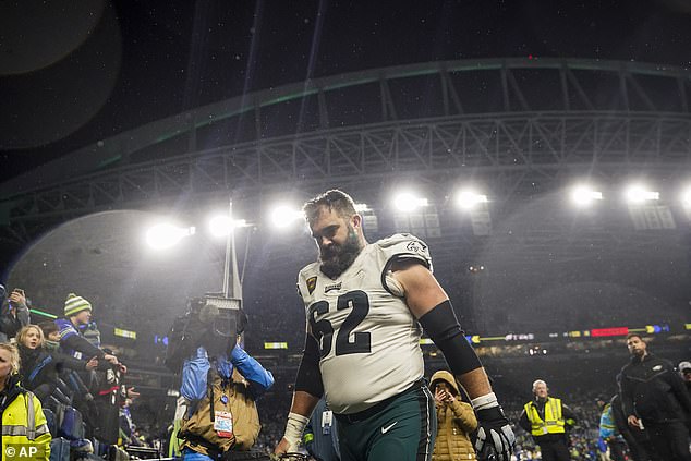 Jason Kelce hopes the Philadelphia Eagles bounce back after a third straight loss on Monday