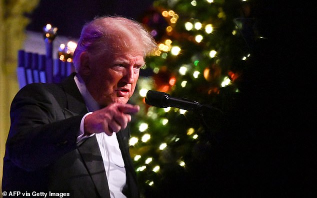 Former President Donald Trump told partygoers at a New York Young Republican Club event that the charges against him 'opened Pandora's box'