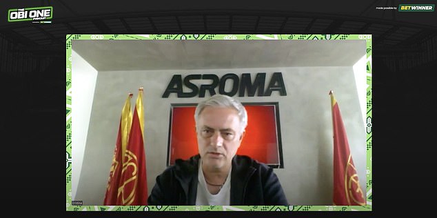 Mourinho, who is now head coach of Serie A side Roma, was speaking on the Obi One podcast