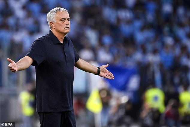 Jose Mourinho has fired shots at Daniel Levy and 'Tottenham's empty trophy room' after his 2021 sacking