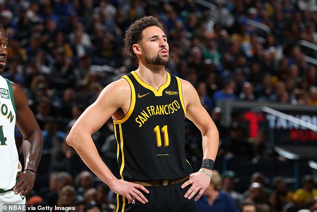 The declining Klay Thomspon will look for a lucrative new contract extension this summer