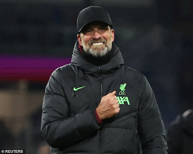 Jurgen Klopp revealed he now feels 'six times happier' than he did at the start of the year