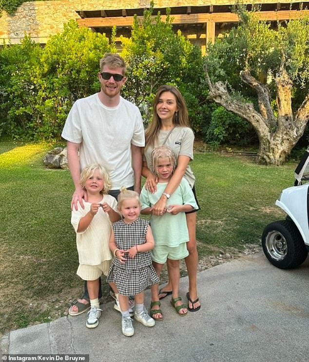 De Bruyne, his wife Michele and their three children were not in the home at the time of the raid