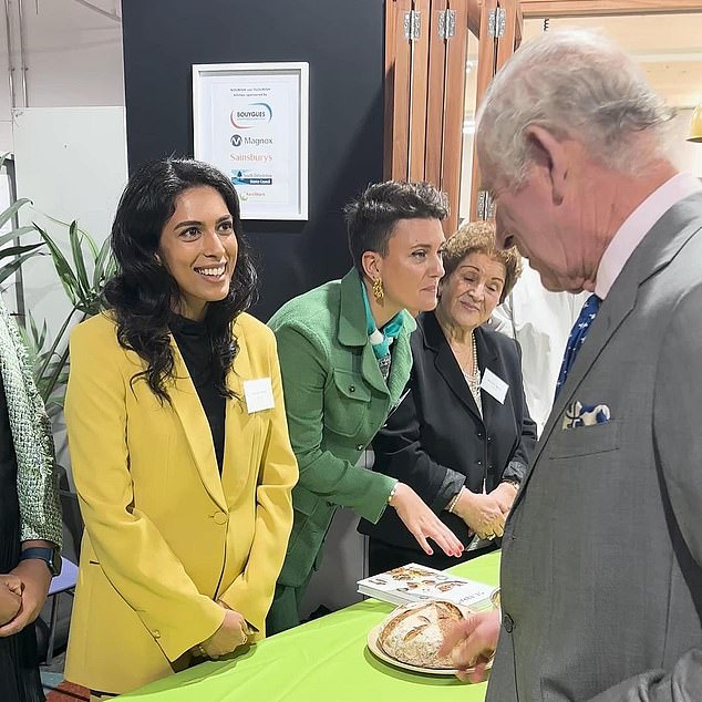 King Charles has decided he needs help from online influencers to boost his popularity with Generation Z by inviting influencers to royal events.  Pictured: Bake Off 2021 runner-up Crystelle Pereira, who has 197,000 Instagram followers