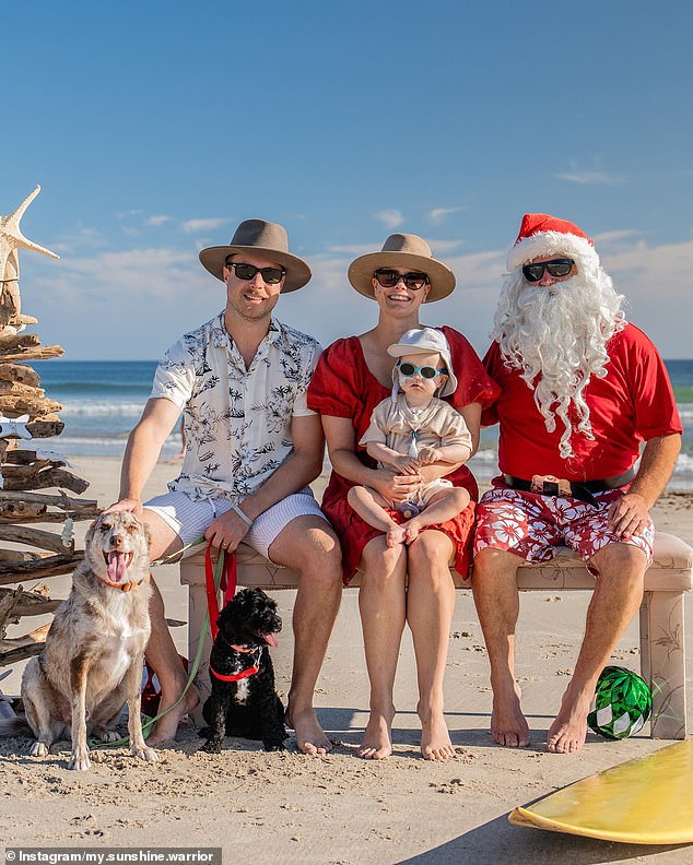 Hugo's first Christmas in 2022 was spent in the hospital where he underwent chemotherapy.  Sadly, this year's Christmas family photo will be the last