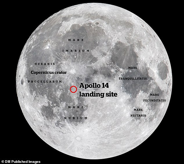 The Moon will be 85% illuminated this weekend, so it will be a great opportunity to get a good view of some of the Moon features shown on this map