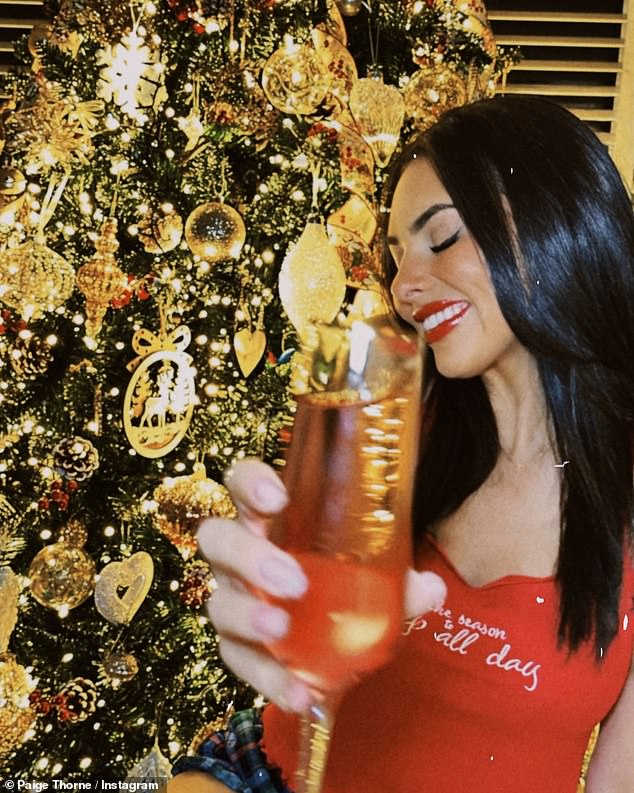 Paige shared an update on Instagram this week, wishing her followers a Merry Christmas and receiving a slew of questions