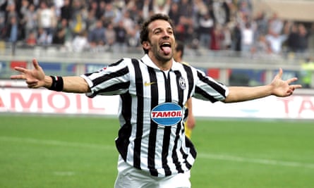 Juventus striker Alessandro del Piero announced himself as a star on this day in 1994.