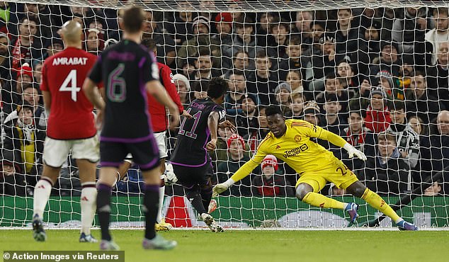 Manchester United fans have criticized Andre Onana for his role in the Bayern Munich goal