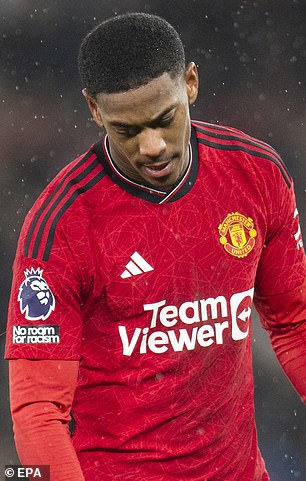 Anthony Martial also did not participate