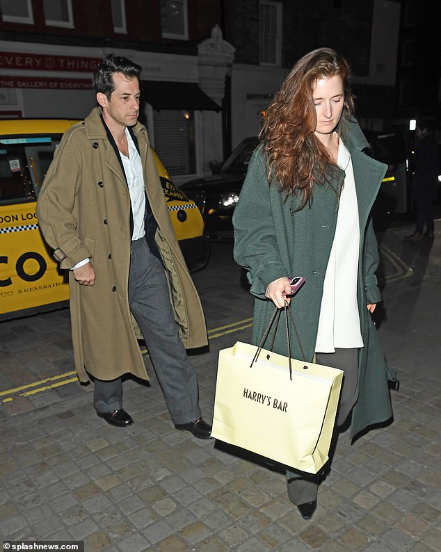 Mark Ronson, 48, and Grace Gummer, 47, enjoyed a date night in London on Friday