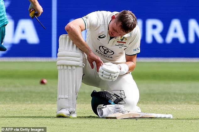 Marnus Labuschagne has been cleared of a finger fracture after a blow on day 3