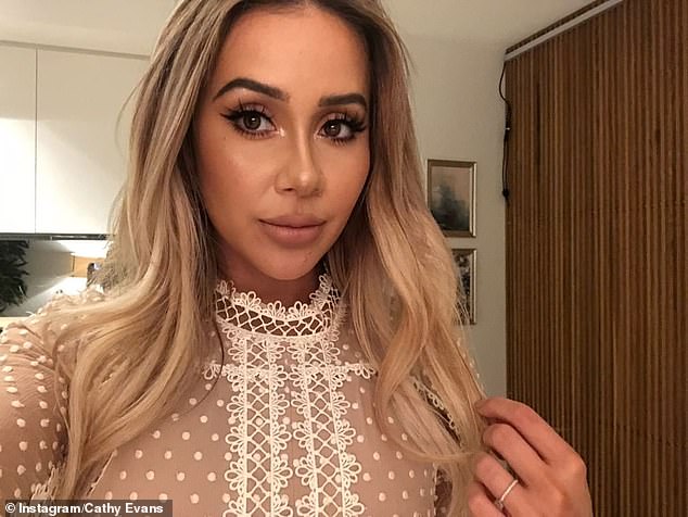 Married At First Sight star Cathy Evans (pictured) has announced the shocking death of her older brother just one day after Christmas