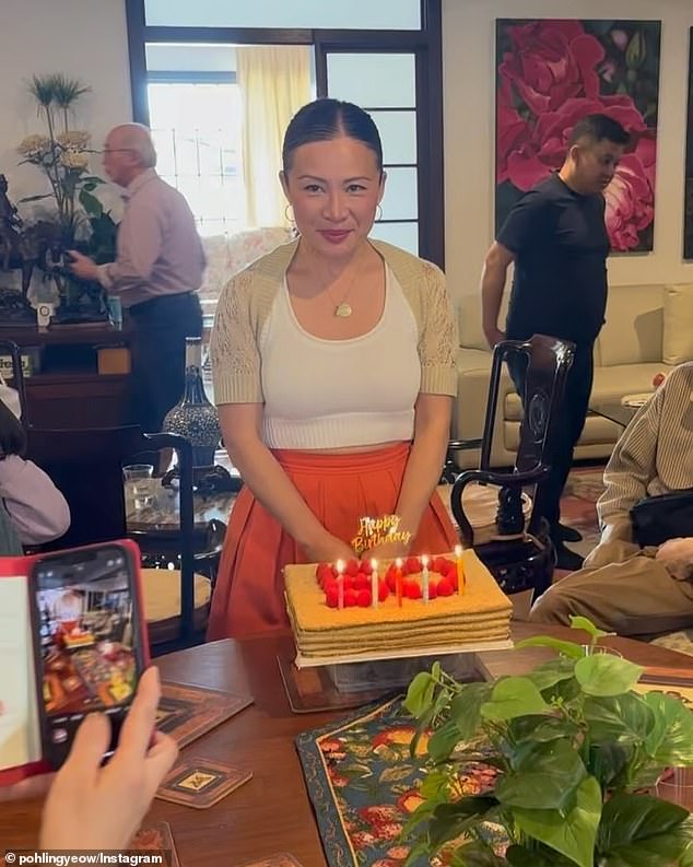 MasterChef Australia fans were left stunned when Poh Ling Yeow celebrated her 50th birthday on Tuesday