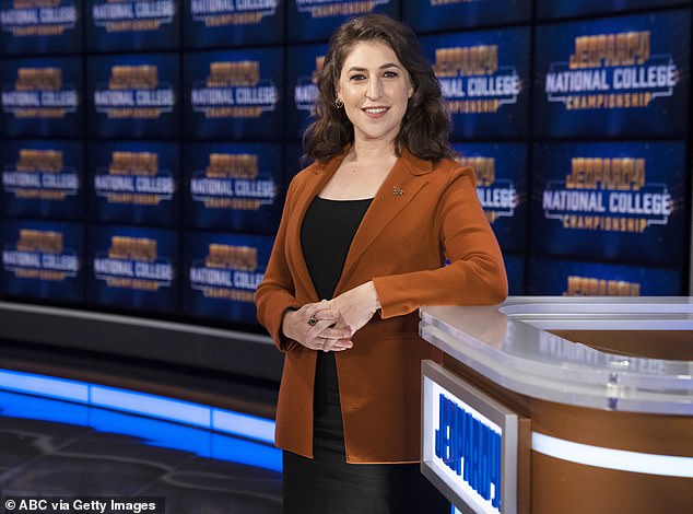 Bialik, 48, announced she had been fired from Jeopardy!  in a statement released last week