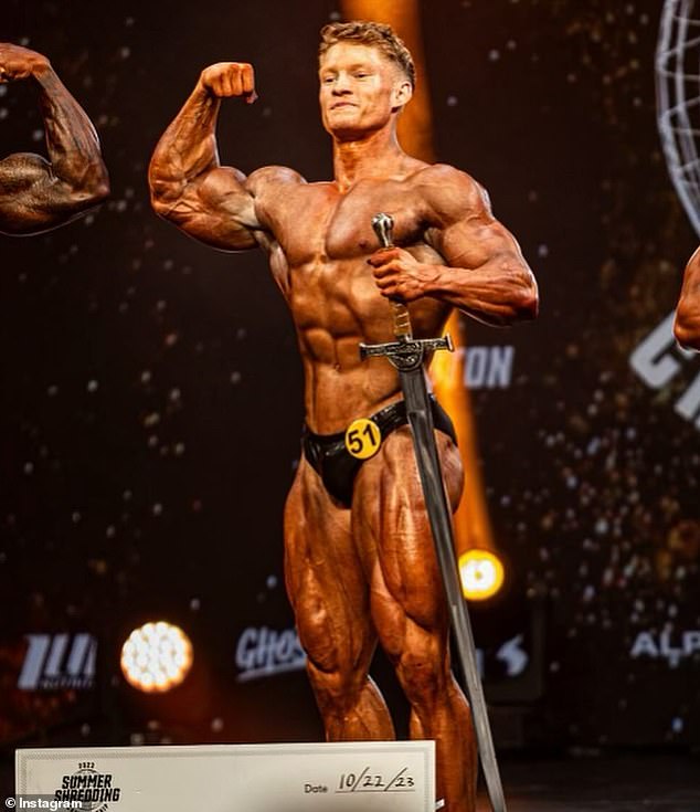 19-year-old Anton Ratushnyi has officially become the youngest professional bodybuilder in the world