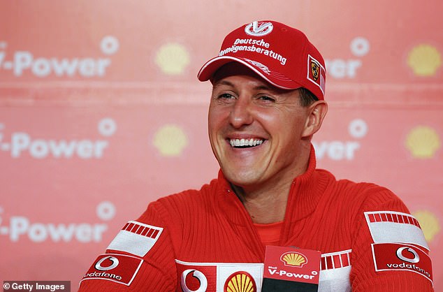 Michael Schumacher's 'Italian mother' (pictured) has revealed he isn't talking to his family but hopes he will 'walk through the front door' of her restaurant he regularly visited