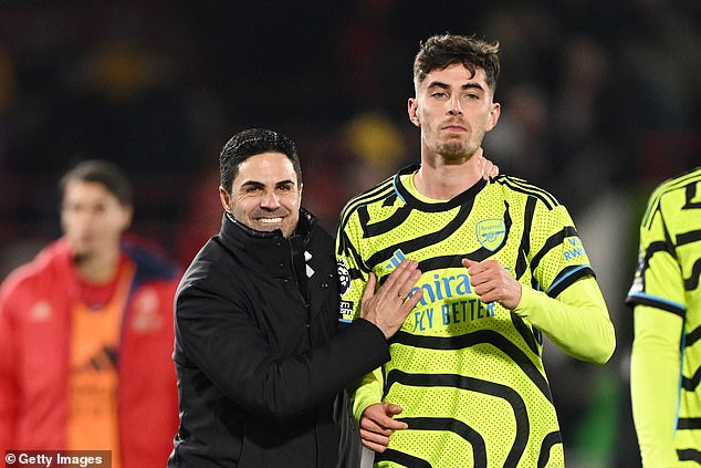 Mikel Arteta has claimed Kai Havertz was not given 'respect or admiration' at Chelsea