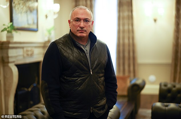 Russia's former richest man Mikhail Khodorkovsky (pictured) has made a disturbing prophecy about the potential global impact of Vladimir Putin's war in Ukraine