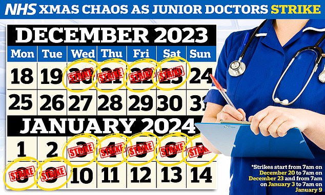 Junior doctors in England have voted for new strikes in December and January after talks between the government and the British Medical Association collapsed