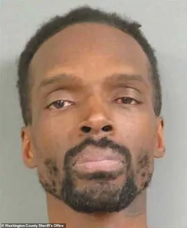 Kierre L. Williams, 43, is charged with the murder of Fr.  Stephen Gutgsell in Nebraska.  Prosecutors say they found Williams in a cross shape on his alleged victim's body at the priest's parsonage in Nebraska