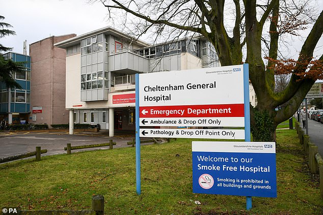 The Cheltenham General Hospital ward will be closed this morning until 8am on December 23, shortly after the national three-day junior doctors' strike ended