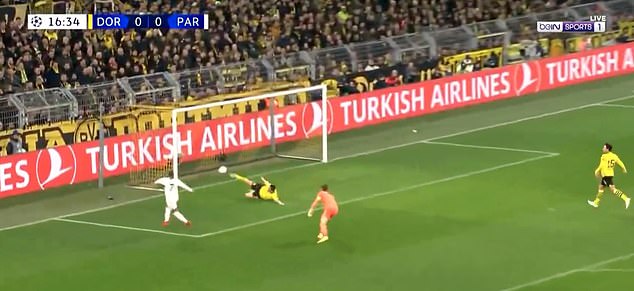 Niklas Sules superb last ditch goal line clearance denies Kylian Mbappe