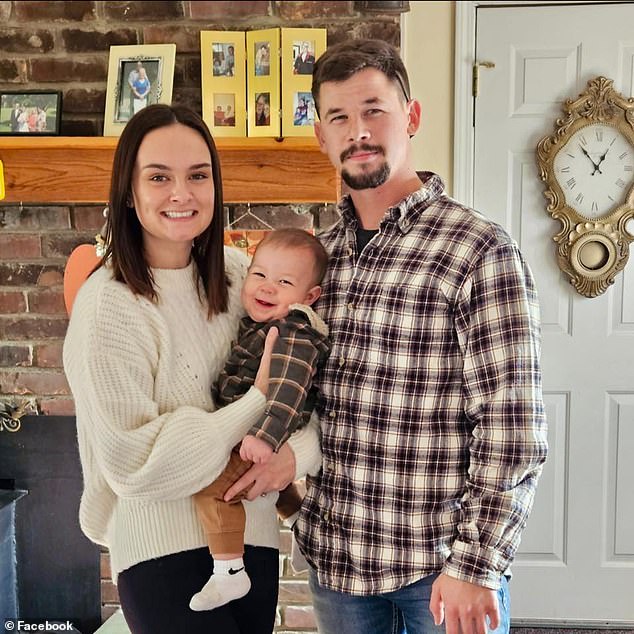 Savannah Harding, 22, and Jacob Hahn, 24, were killed in a high-speed crash after a 'drunk driver' hit their car.  The couple is survived by their nine-month-old son Beckett