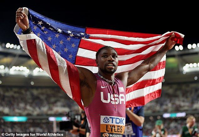 American Noah Lyles is keen to raise a few eyebrows at the 2024 Olympic Games in Paris next summer